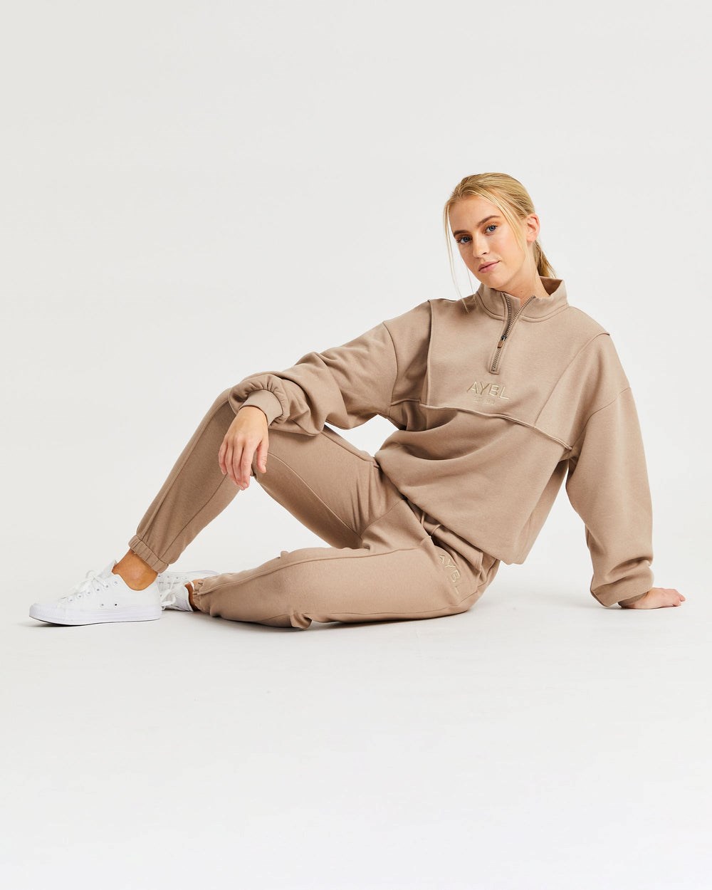 AYBL Luxe Joggers Mocha | 014-XDUJTS