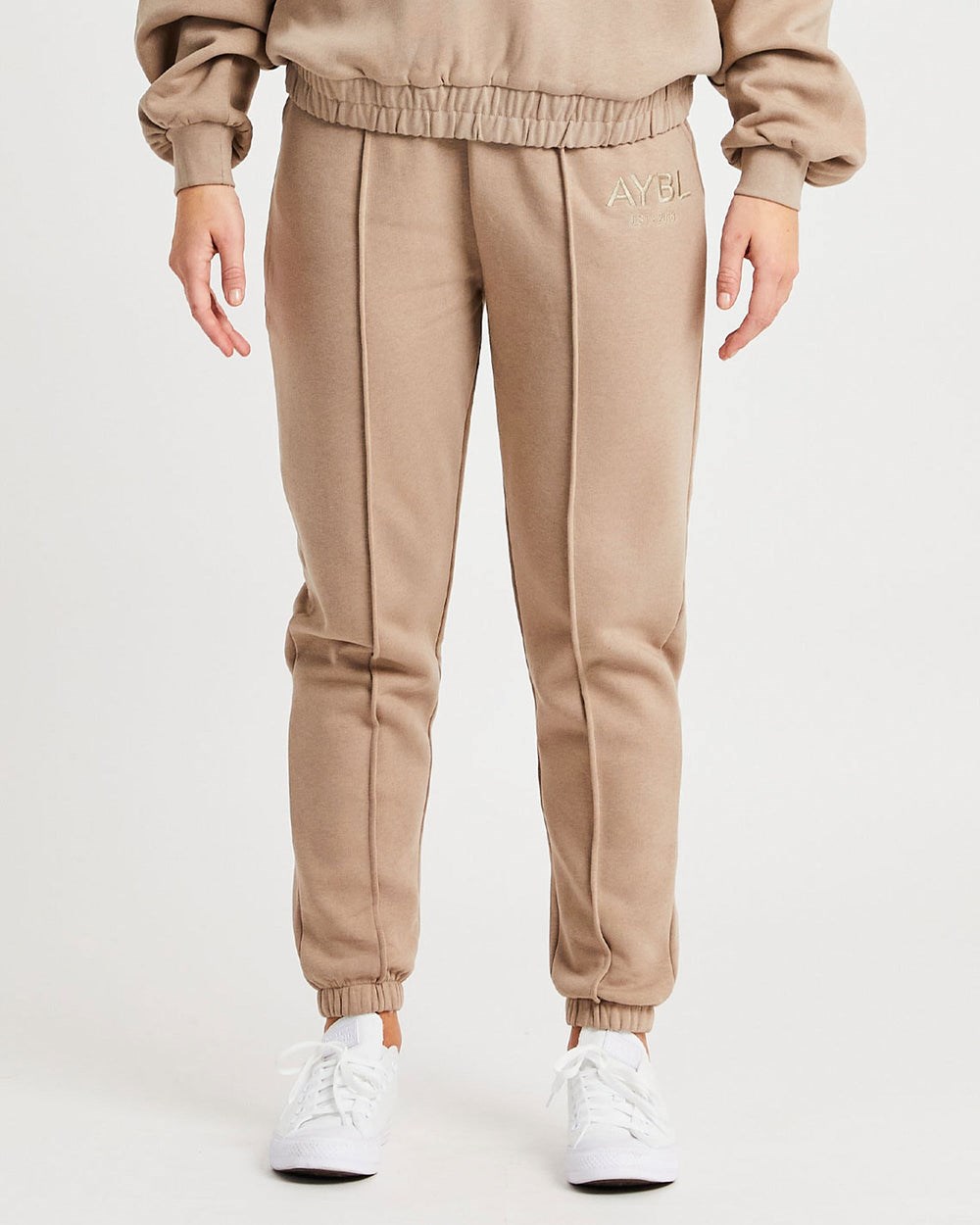 AYBL Luxe Joggers Mocha | 830-HGLTBU