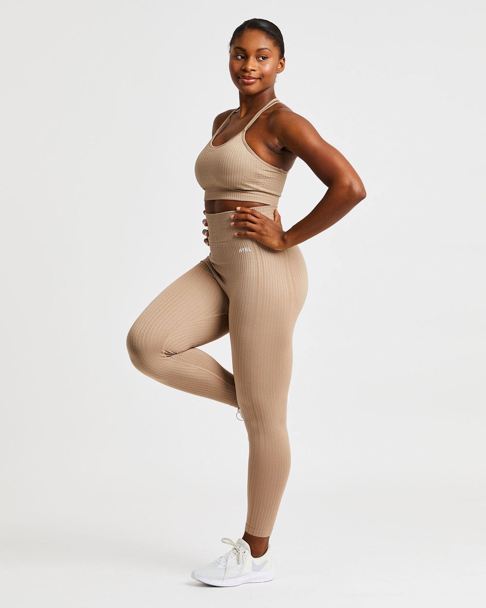 AYBL Luxe Seamless Leggings Mocha | 854-NTPFHU