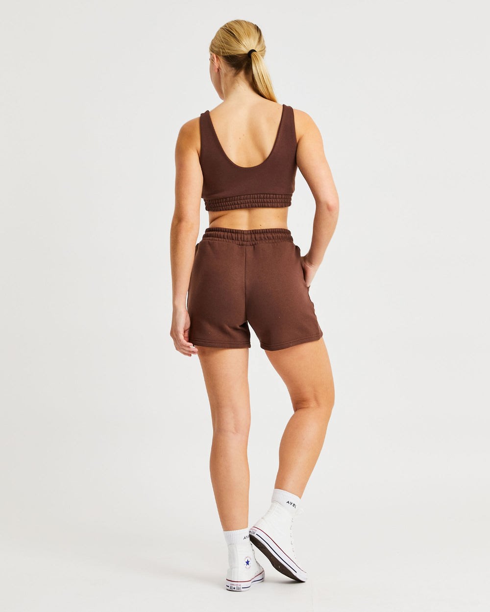 AYBL Luxe Shorts Braun | 483-GEBVIK