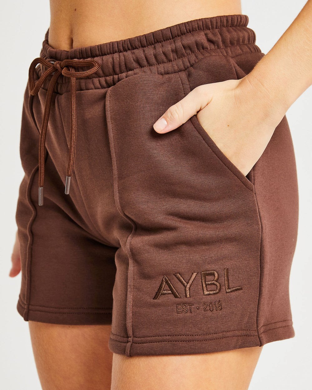 AYBL Luxe Shorts Braun | 483-GEBVIK