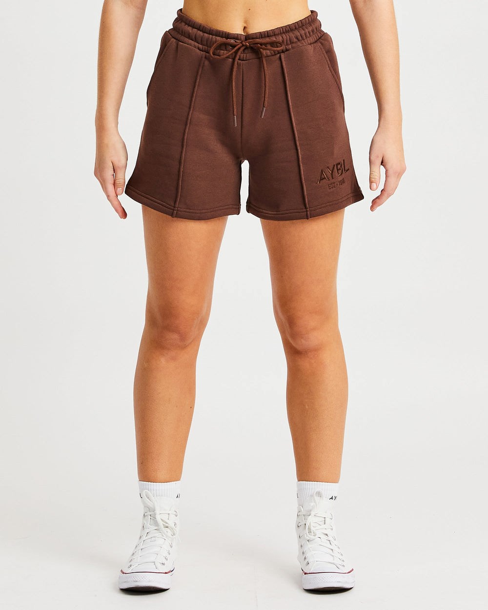 AYBL Luxe Shorts Braun | 483-GEBVIK