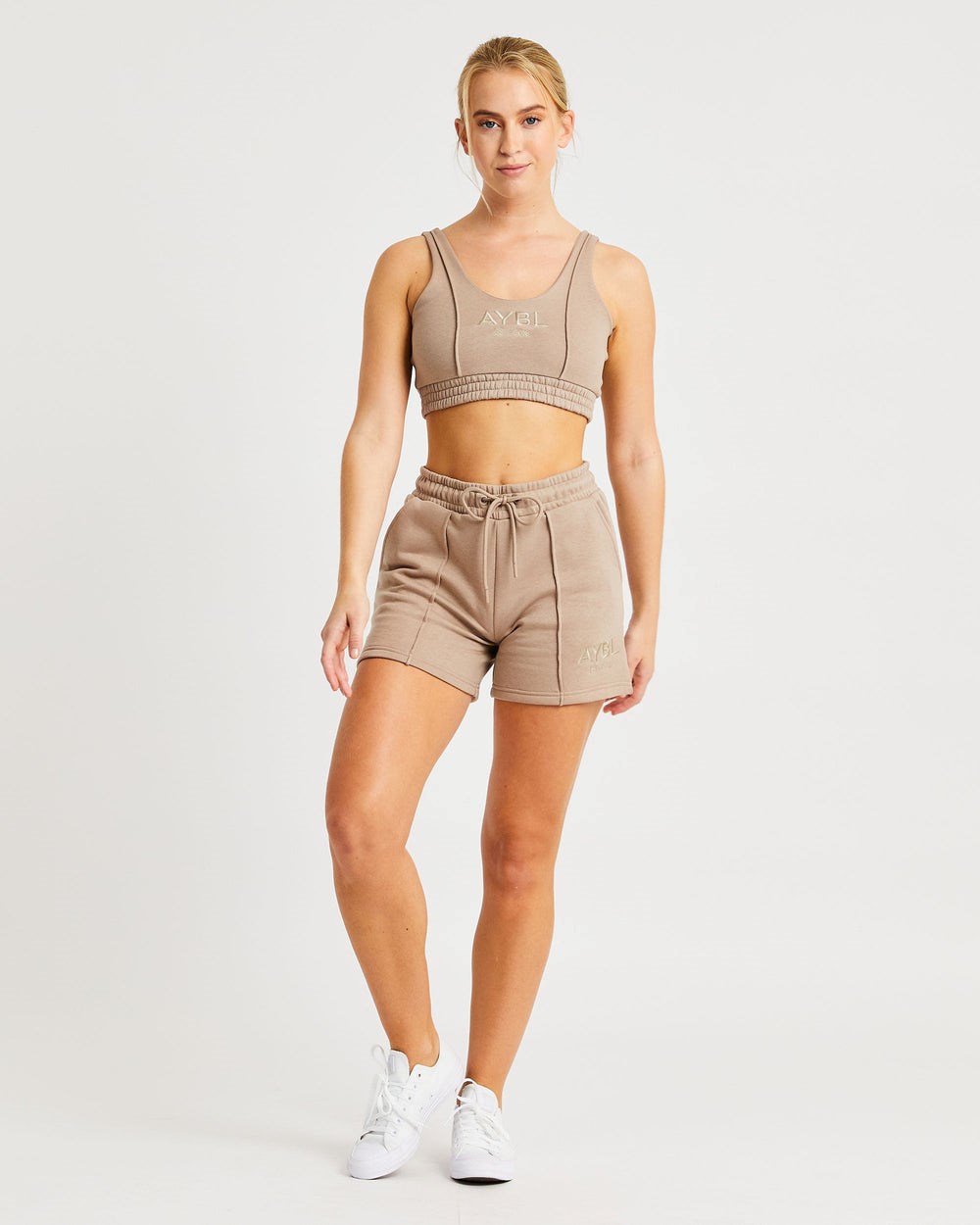 AYBL Luxe Shorts Mocha | 851-EYBNHJ