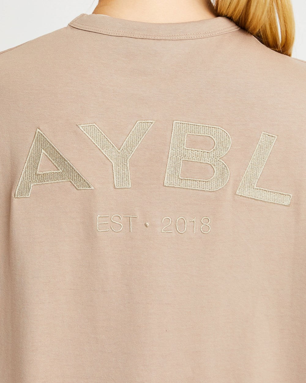 AYBL Luxe T Shirt Mocha | 032-UPOZQV