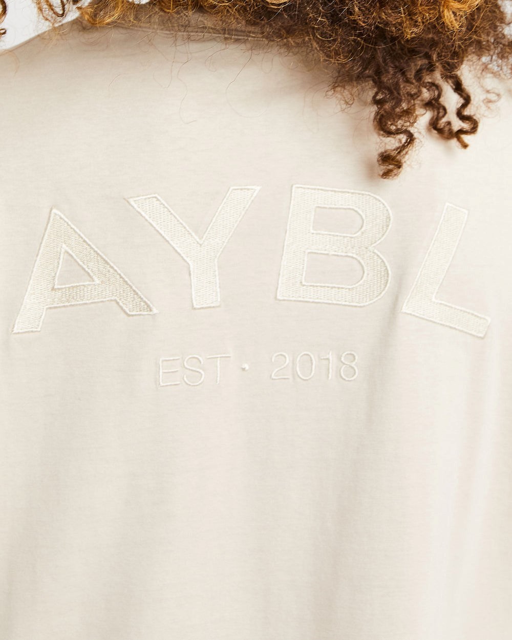 AYBL Luxe T Shirt Sand | 402-CZJFBX