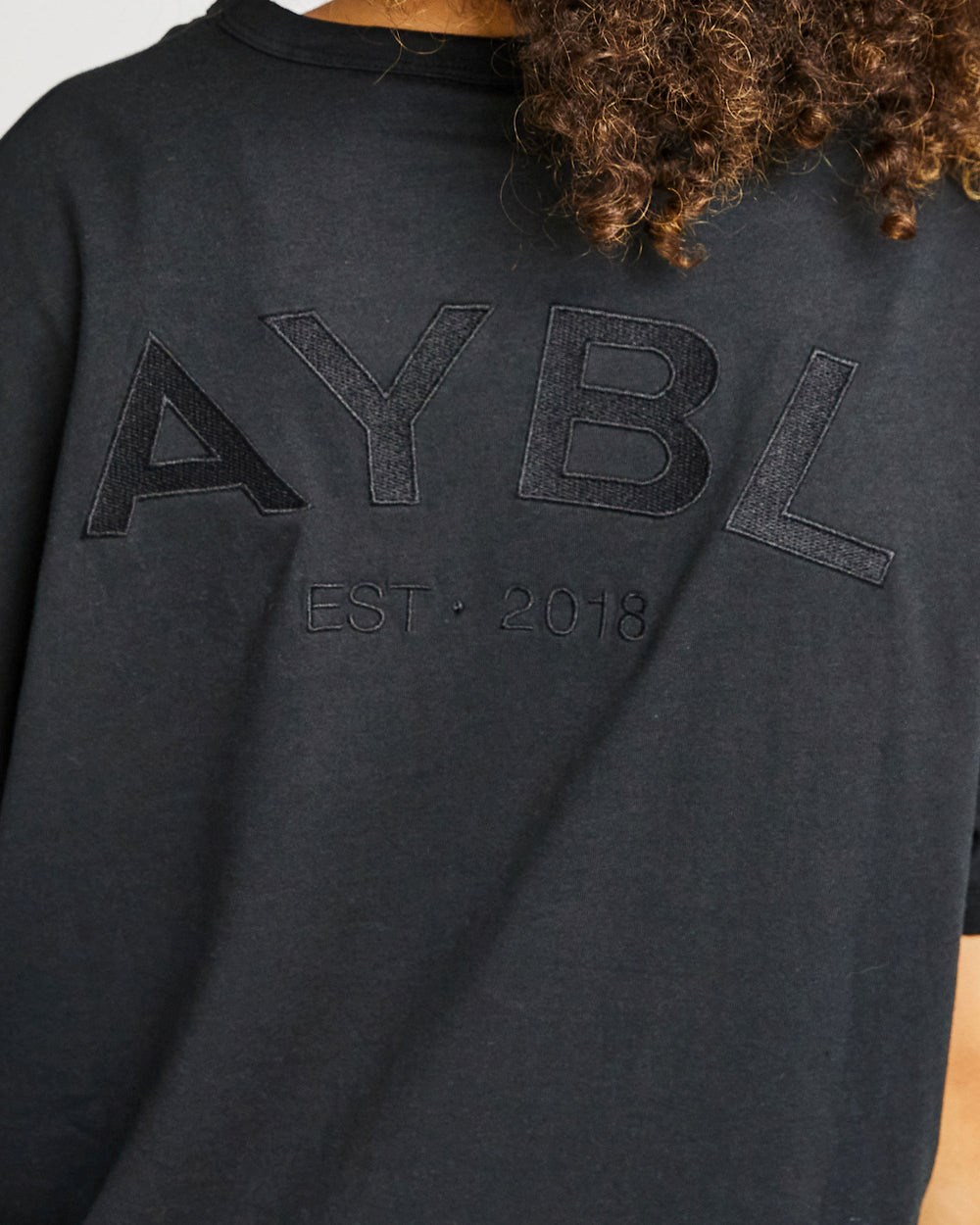 AYBL Luxe T Shirt Schwarz | 970-FESRWK