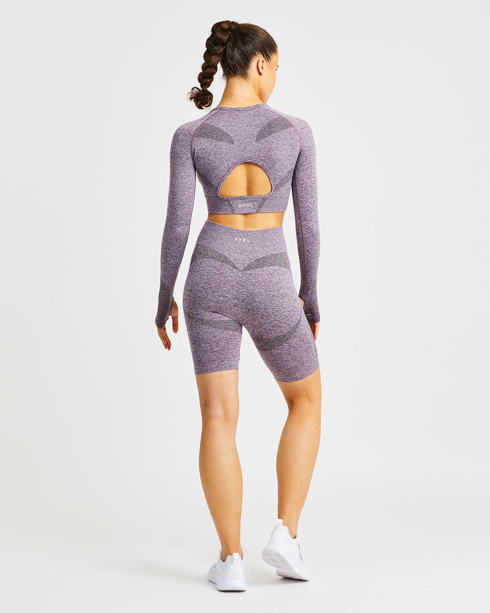 AYBL Motion Seamless Cycling Shorts Lila | 475-XMZIGL