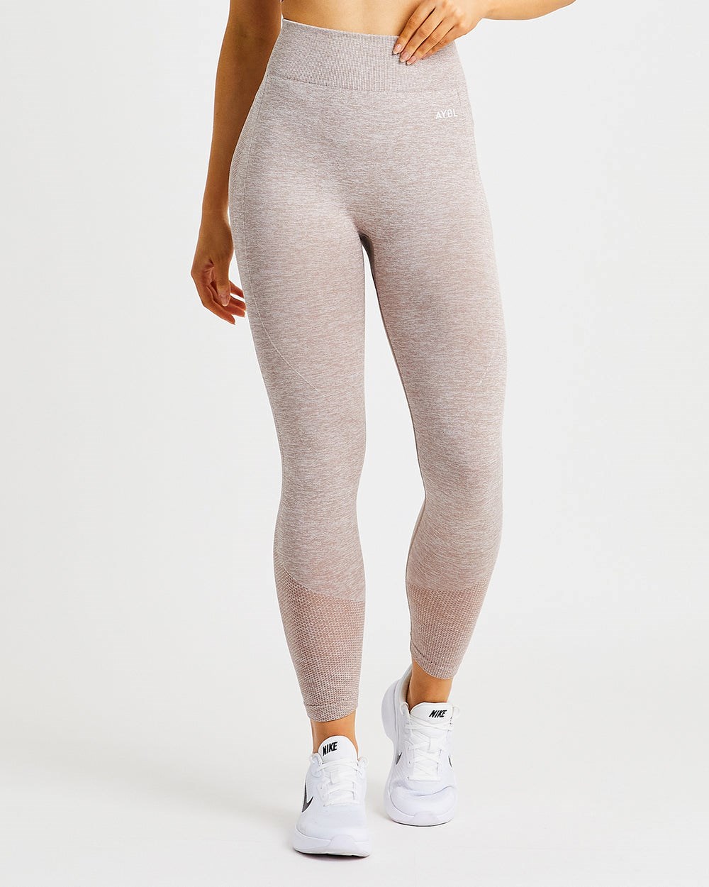 AYBL Motion Seamless Leggings Beige | 950-WTCRMV