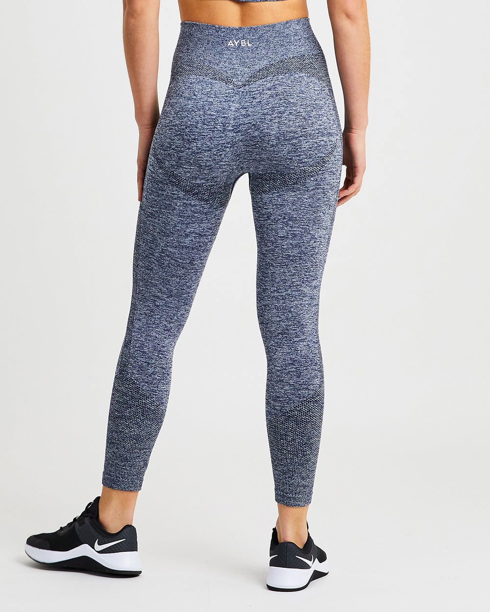 AYBL Motion Seamless Leggings Navy | 281-GTEOQC