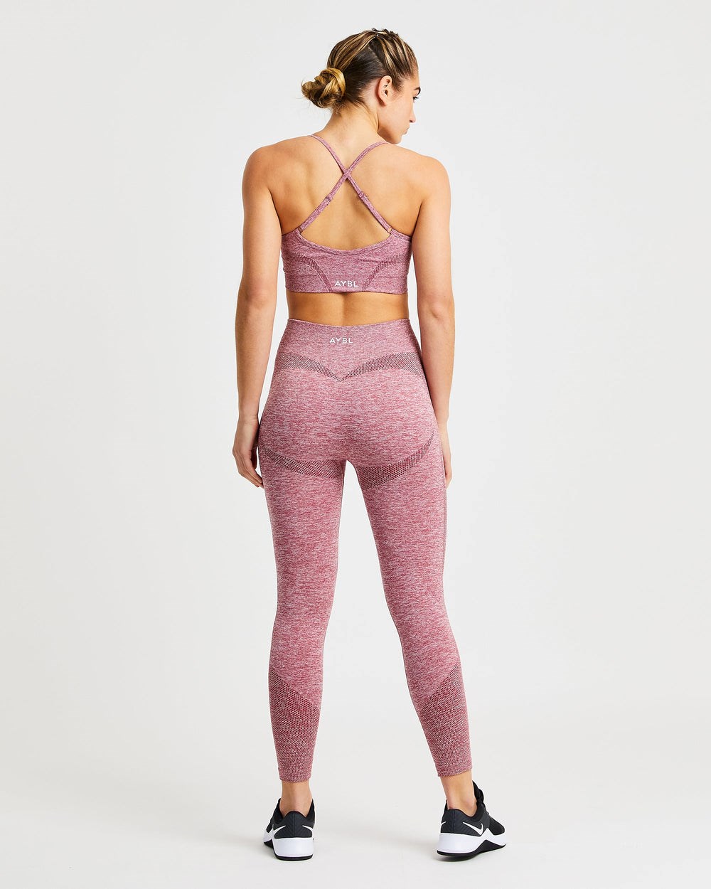 AYBL Motion Seamless Leggings Rot | 357-CMRUYS