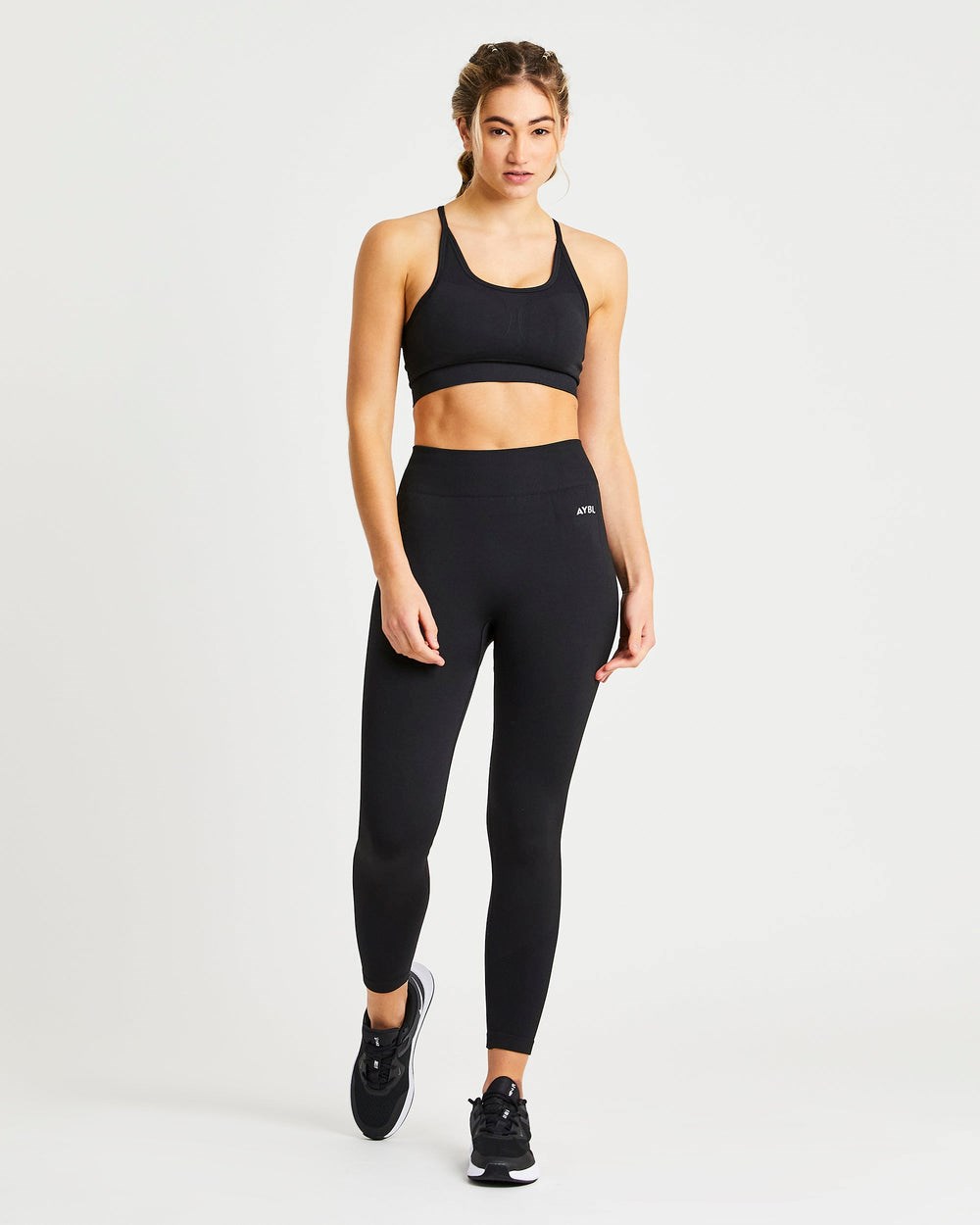 AYBL Motion Seamless Leggings Schwarz | 753-WMHCTA