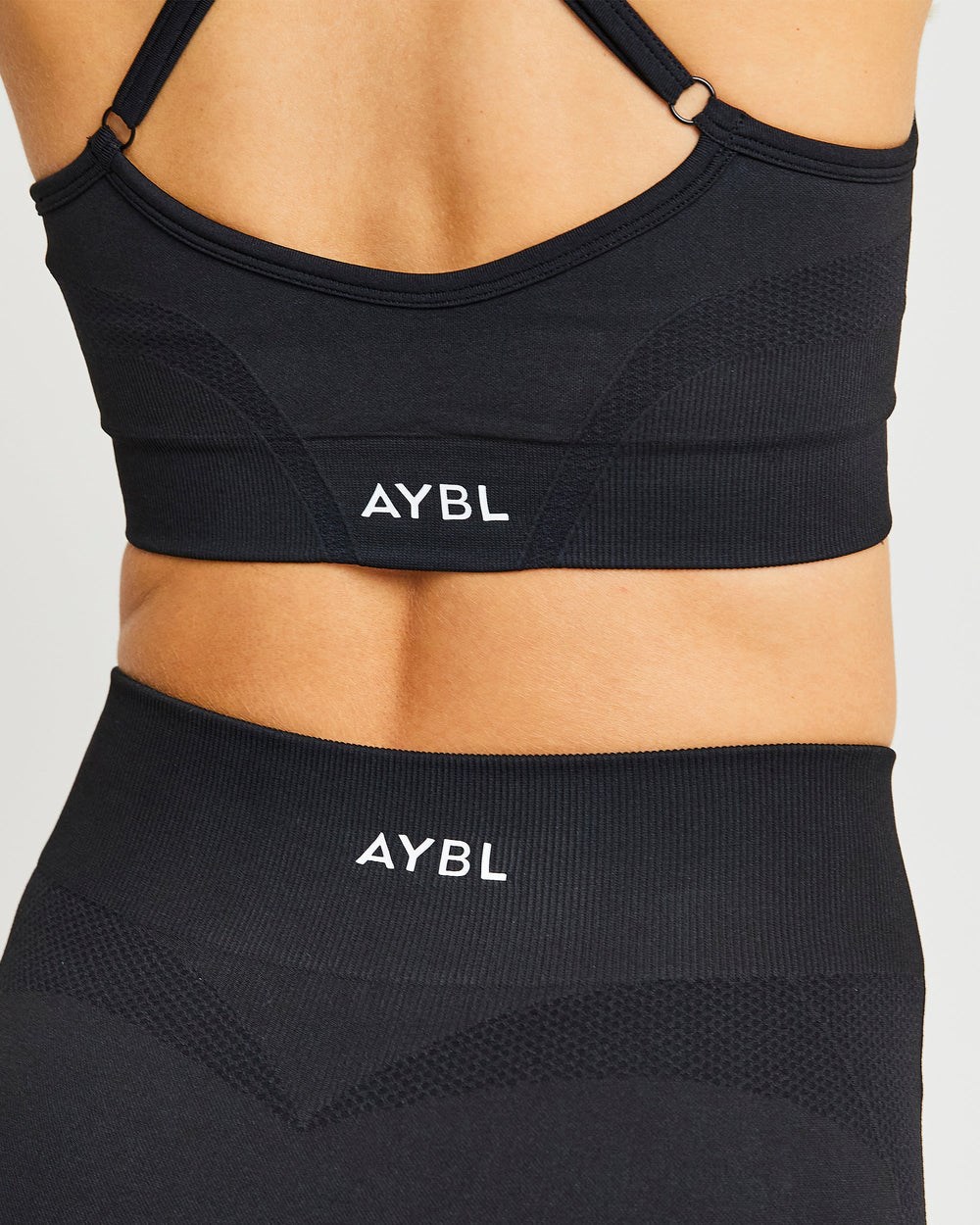 AYBL Motion Seamless Leggings Schwarz | 753-WMHCTA