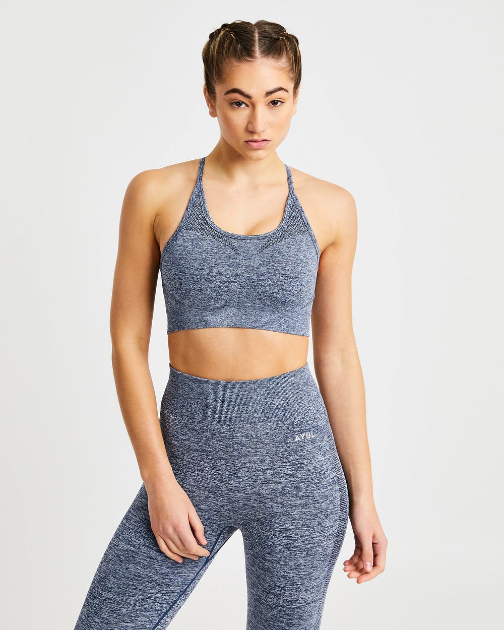 AYBL Motion Seamless Sports Bra Navy | 013-XLRKFV