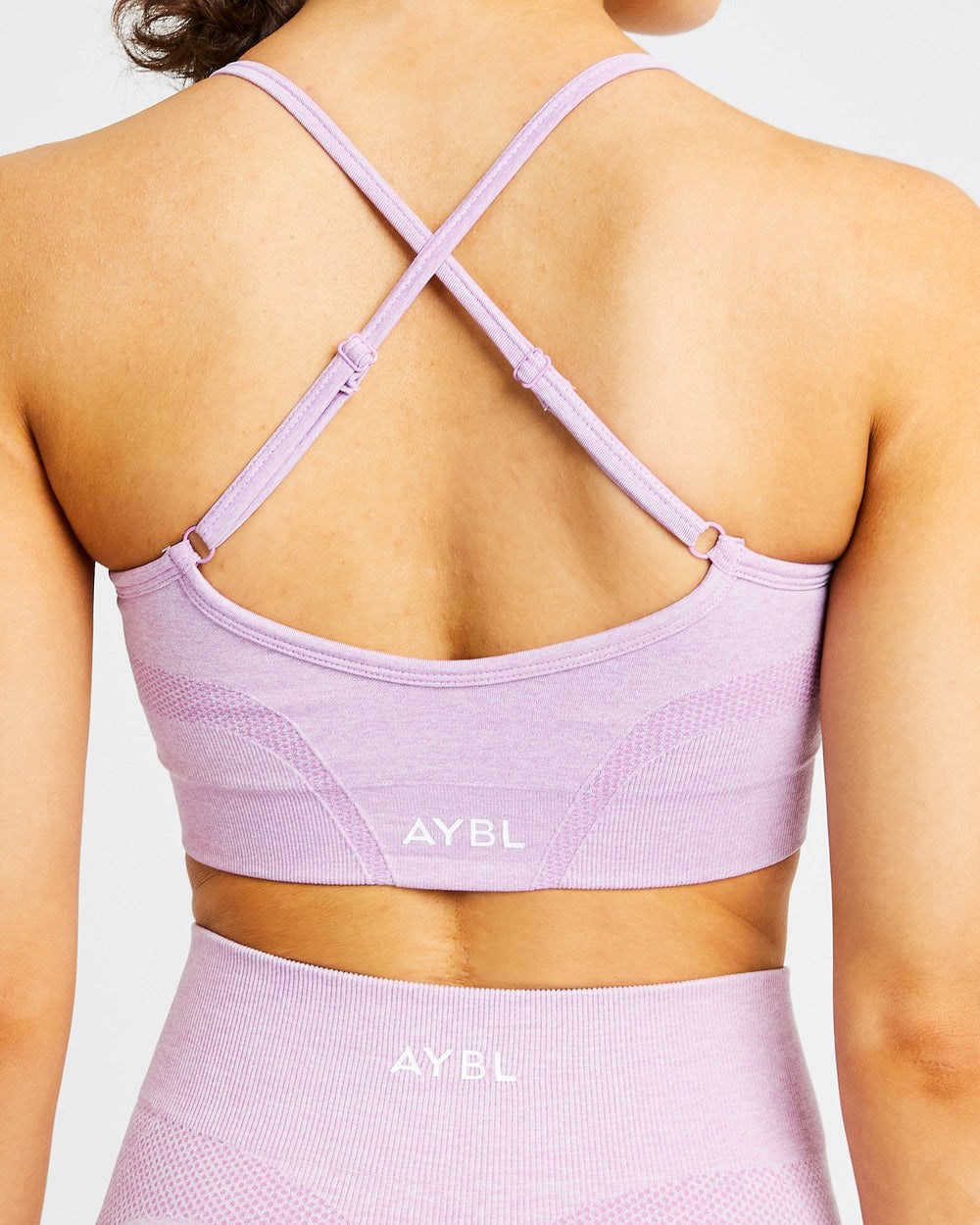 AYBL Motion Seamless Sports Bra Rosa | 236-CQOBSE