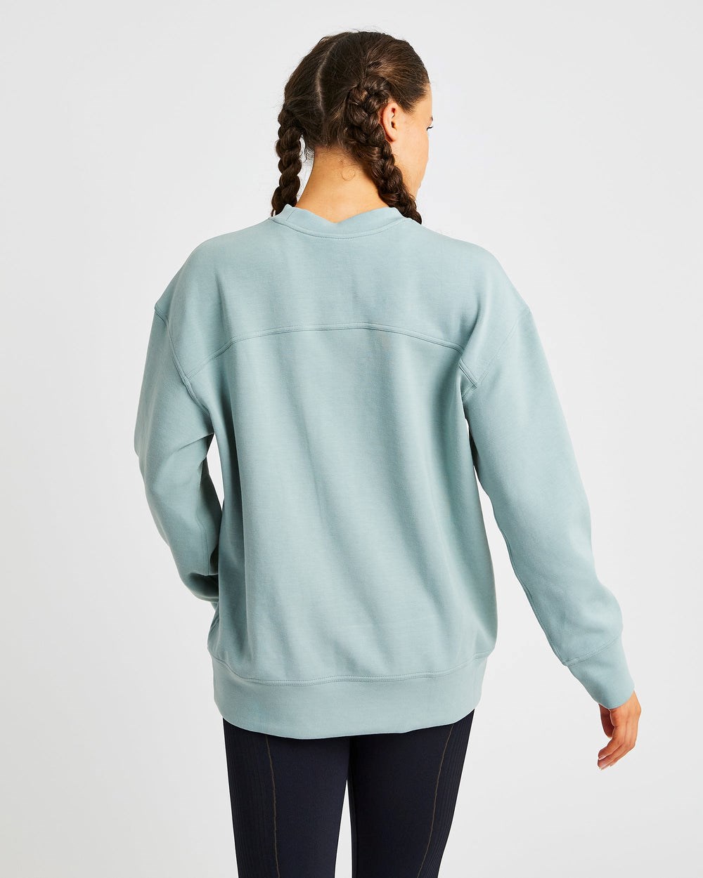 AYBL Oversized Jumper Grün | 568-SVZGXY