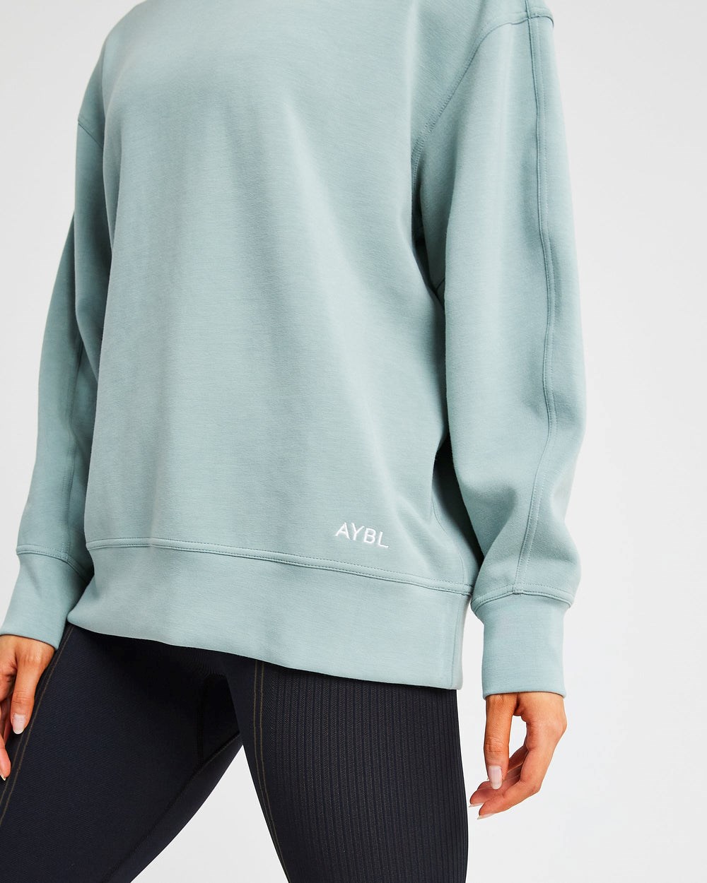 AYBL Oversized Jumper Grün | 568-SVZGXY