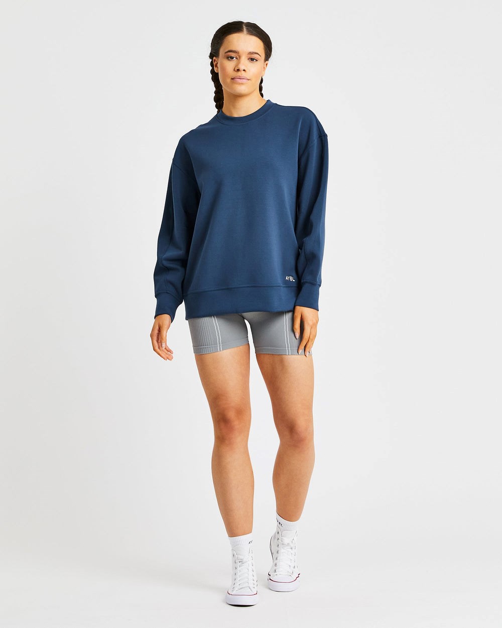 AYBL Oversized Jumper Navy | 510-FUKOSZ