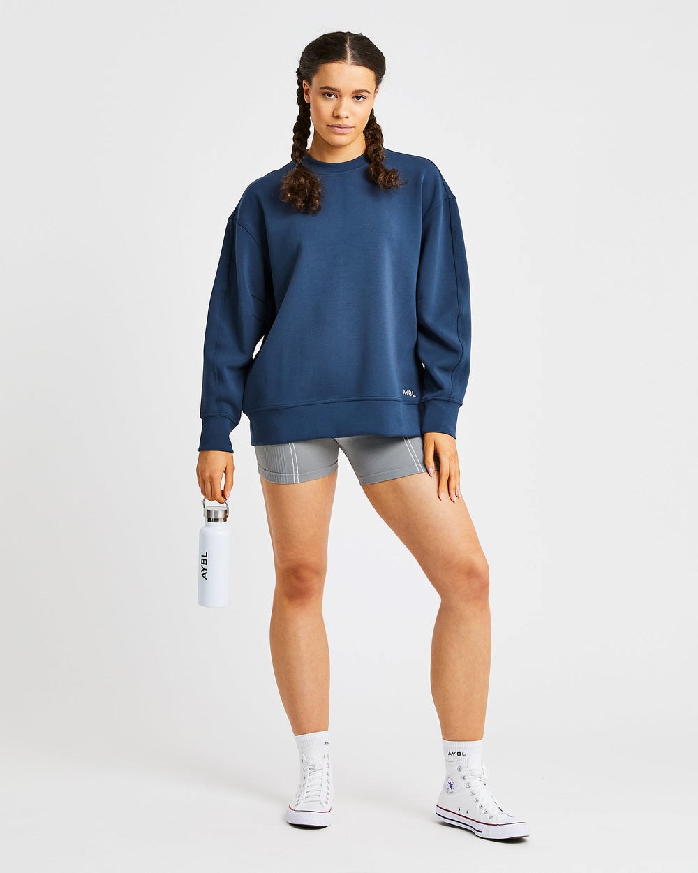 AYBL Oversized Jumper Navy | 510-FUKOSZ