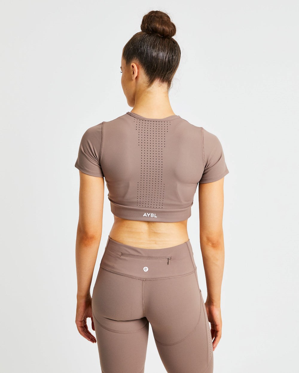 AYBL Pace Crop Top Braun | 184-YEGPHL