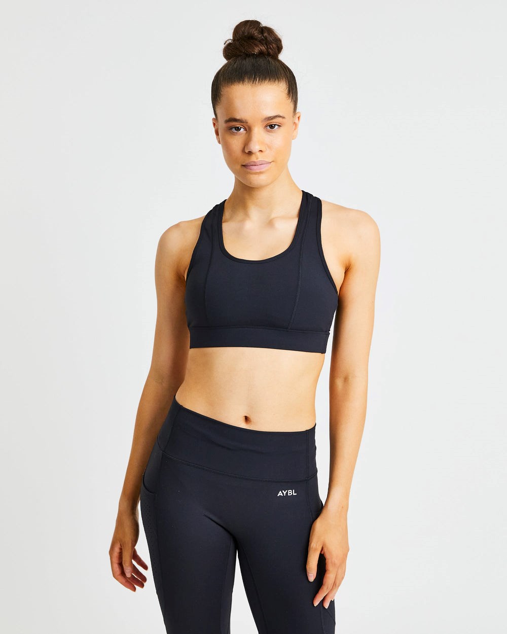 AYBL Pace Sports Bra Schwarz | 936-CFLZID