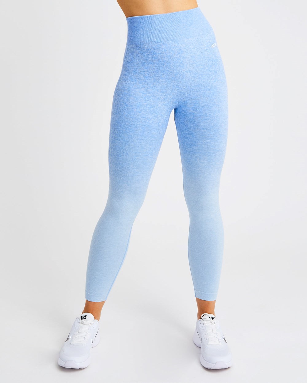 AYBL Pulse Ombré Seamless Leggings Blau | 748-NSFLJC