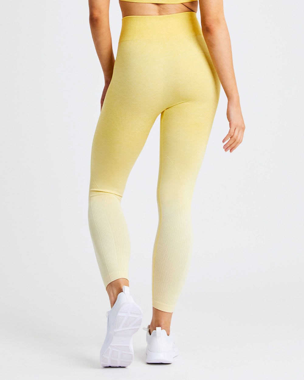 AYBL Pulse Ombré Seamless Leggings Gelb | 104-PNVXQH