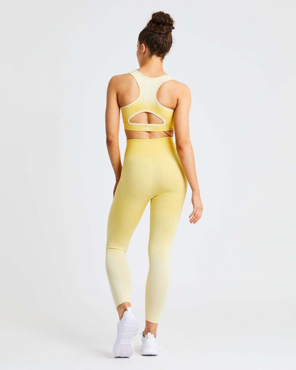 AYBL Pulse Ombré Seamless Leggings Gelb | 104-PNVXQH