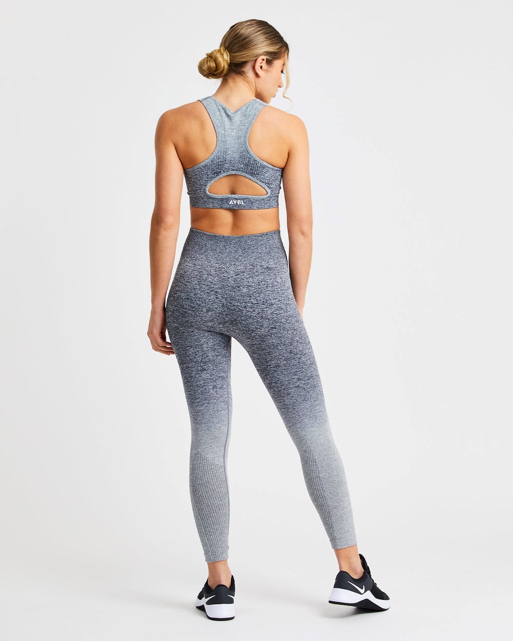 AYBL Pulse Ombré Seamless Leggings Grau | 781-ZNCMRB