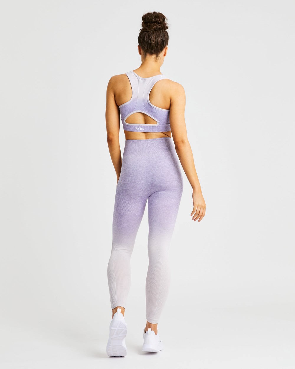 AYBL Pulse Ombré Seamless Leggings Lilac | 352-QVJZMG