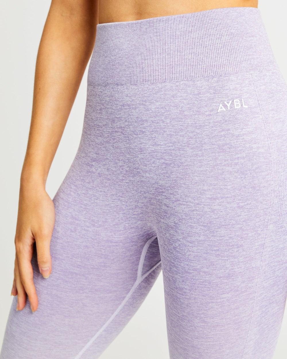 AYBL Pulse Ombré Seamless Leggings Lilac | 352-QVJZMG