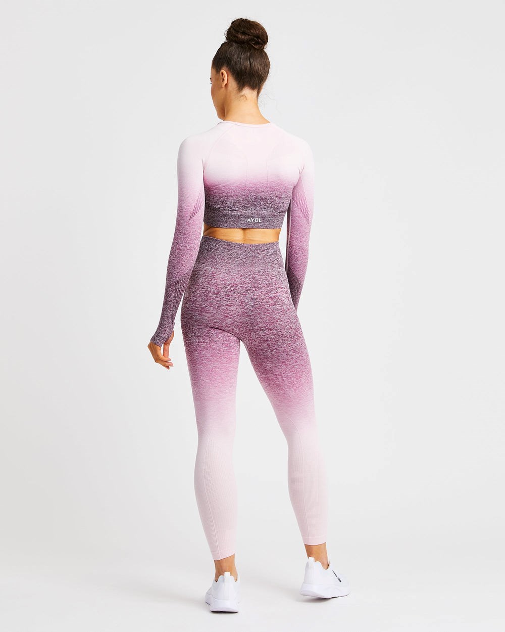 AYBL Pulse Ombré Seamless Leggings Plum | 032-YZSCDO