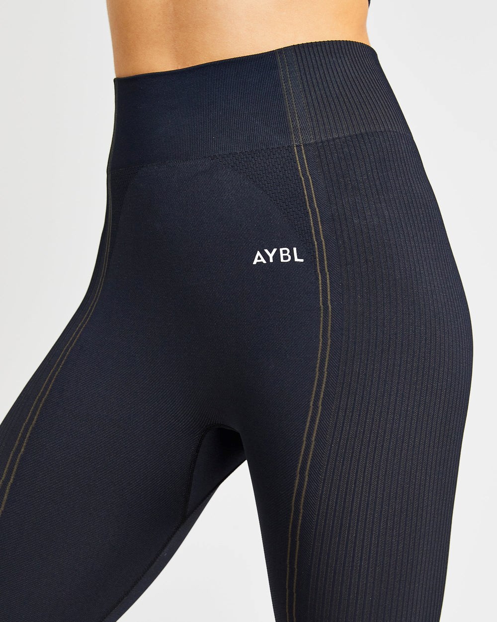 AYBL Reflex Seamless Leggings Schwarz | 358-HNTUDB