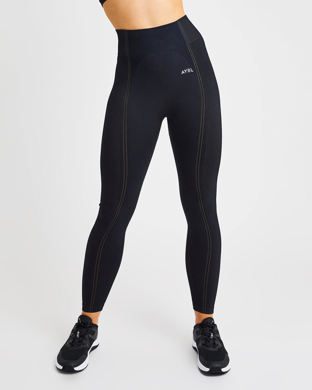 AYBL Reflex Seamless Leggings Schwarz | 358-HNTUDB