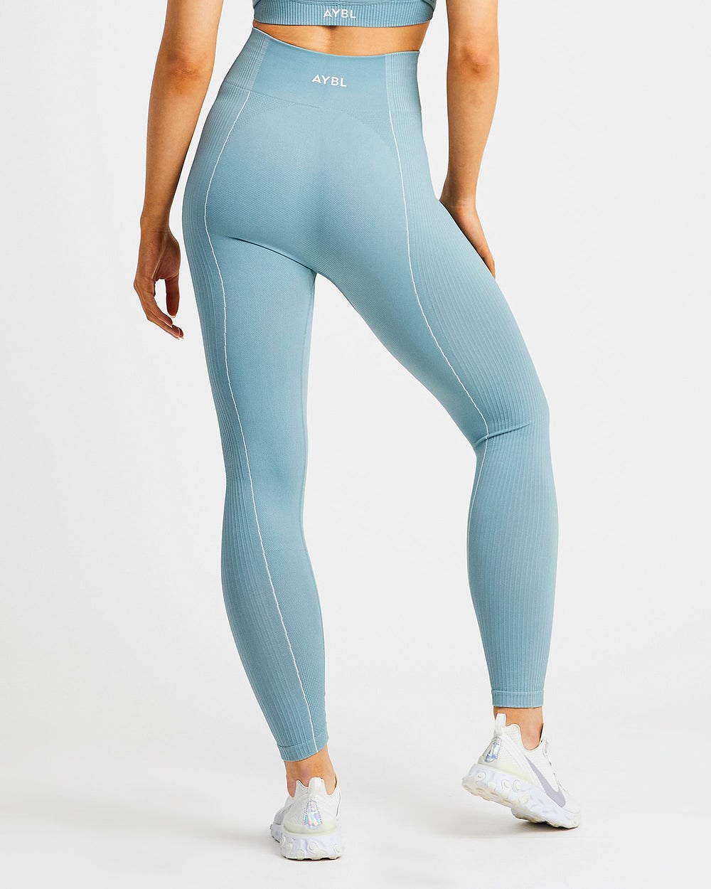 AYBL Reflex Seamless Leggings Teal | 954-YEOQWB