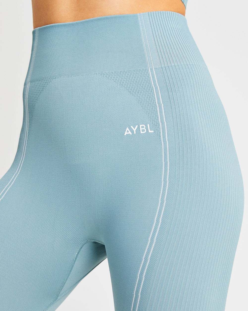 AYBL Reflex Seamless Leggings Teal | 954-YEOQWB