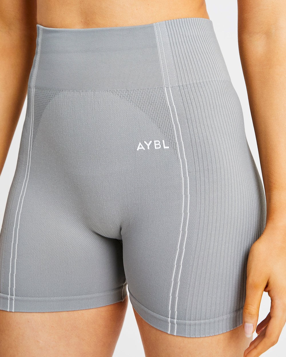 AYBL Reflex Seamless Shorts Grau | 460-XESUKG