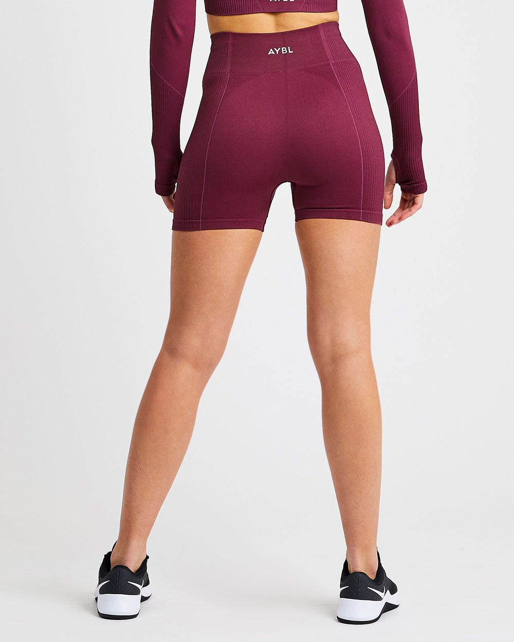 AYBL Reflex Seamless Shorts Plum | 497-DNVZXW