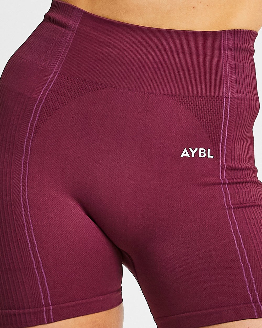 AYBL Reflex Seamless Shorts Plum | 497-DNVZXW