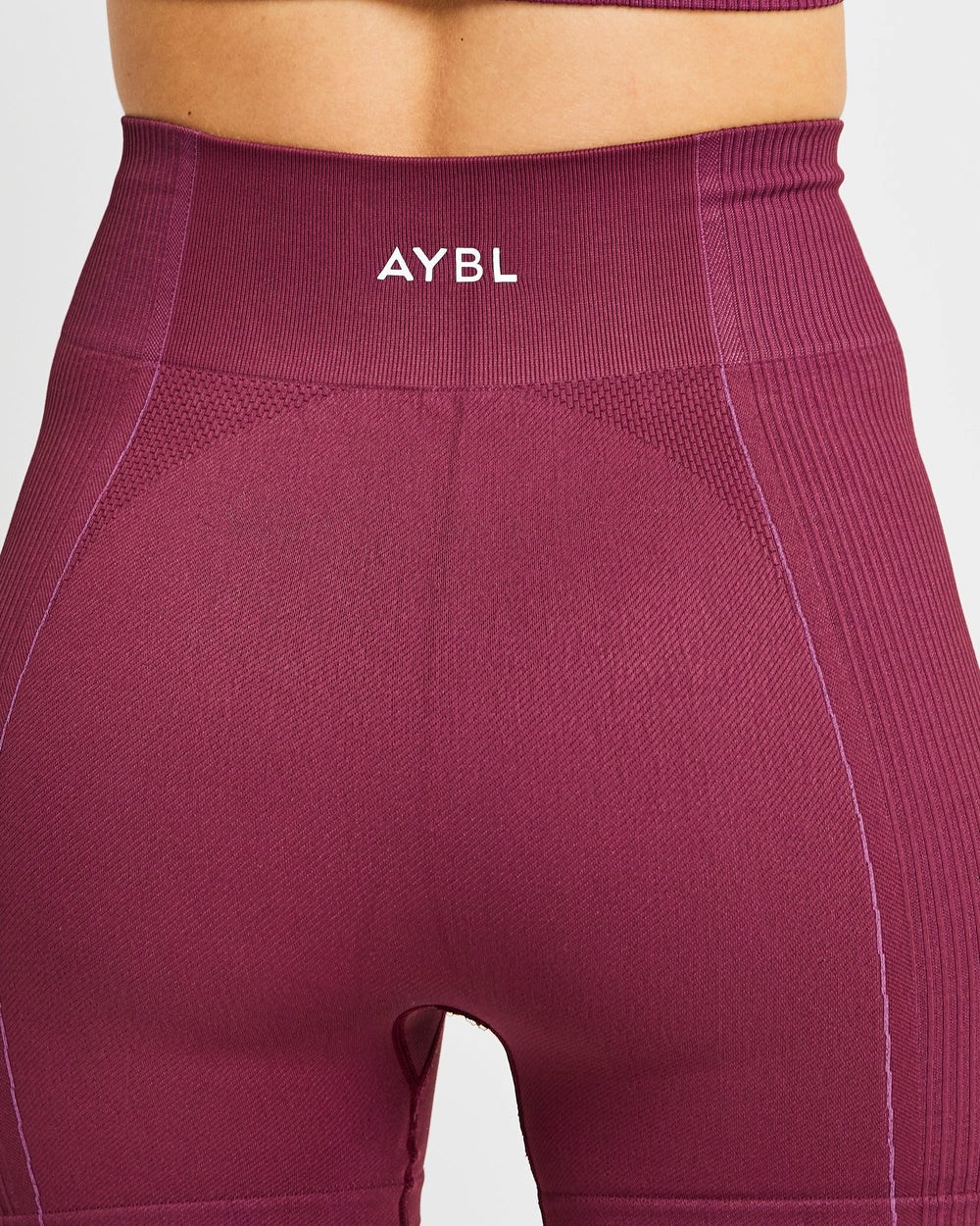 AYBL Reflex Seamless Shorts Plum | 497-DNVZXW