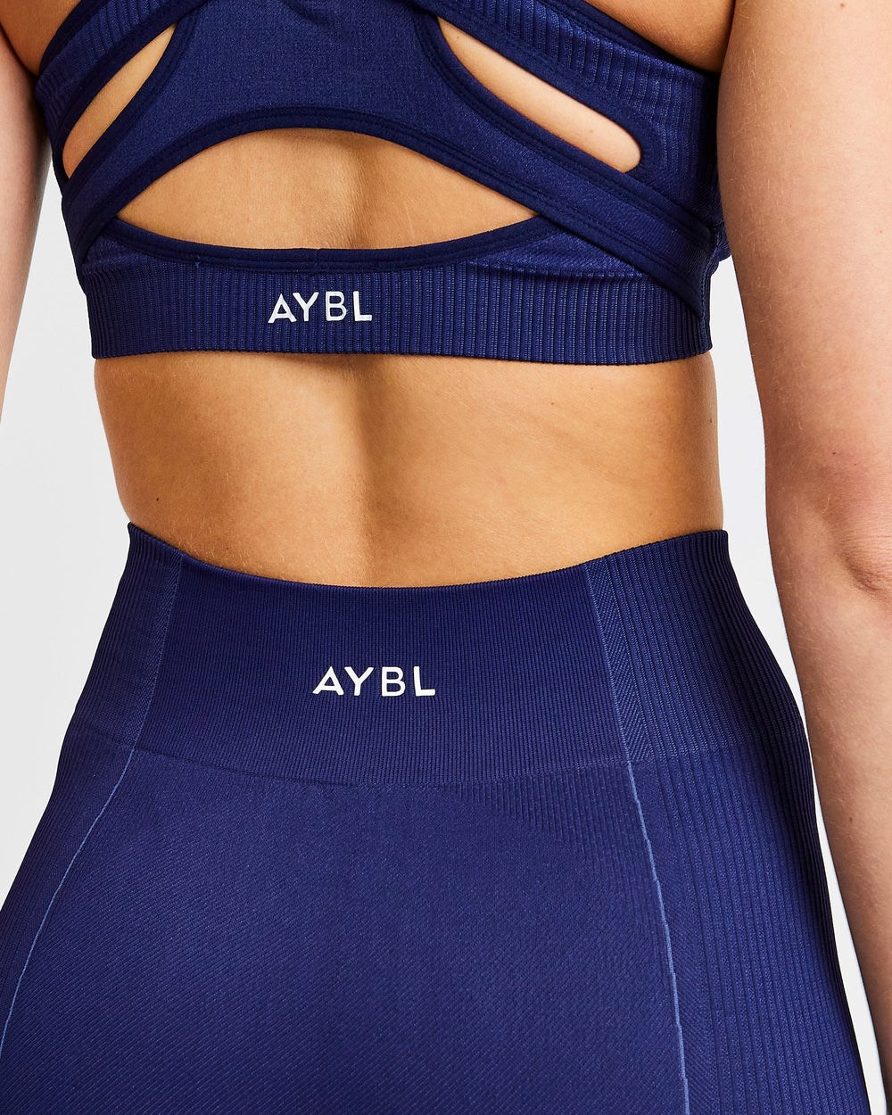 AYBL Reflex Seamless Sports Bra Königsblau Blau | 954-JTCRBX