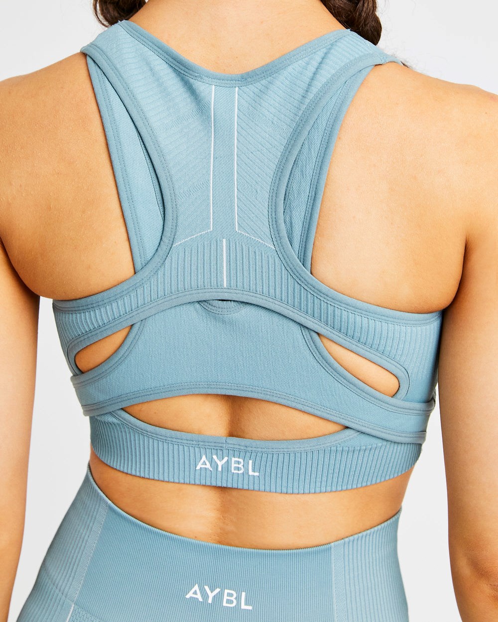 AYBL Reflex Seamless Sports Bra Teal | 268-TCXWQG