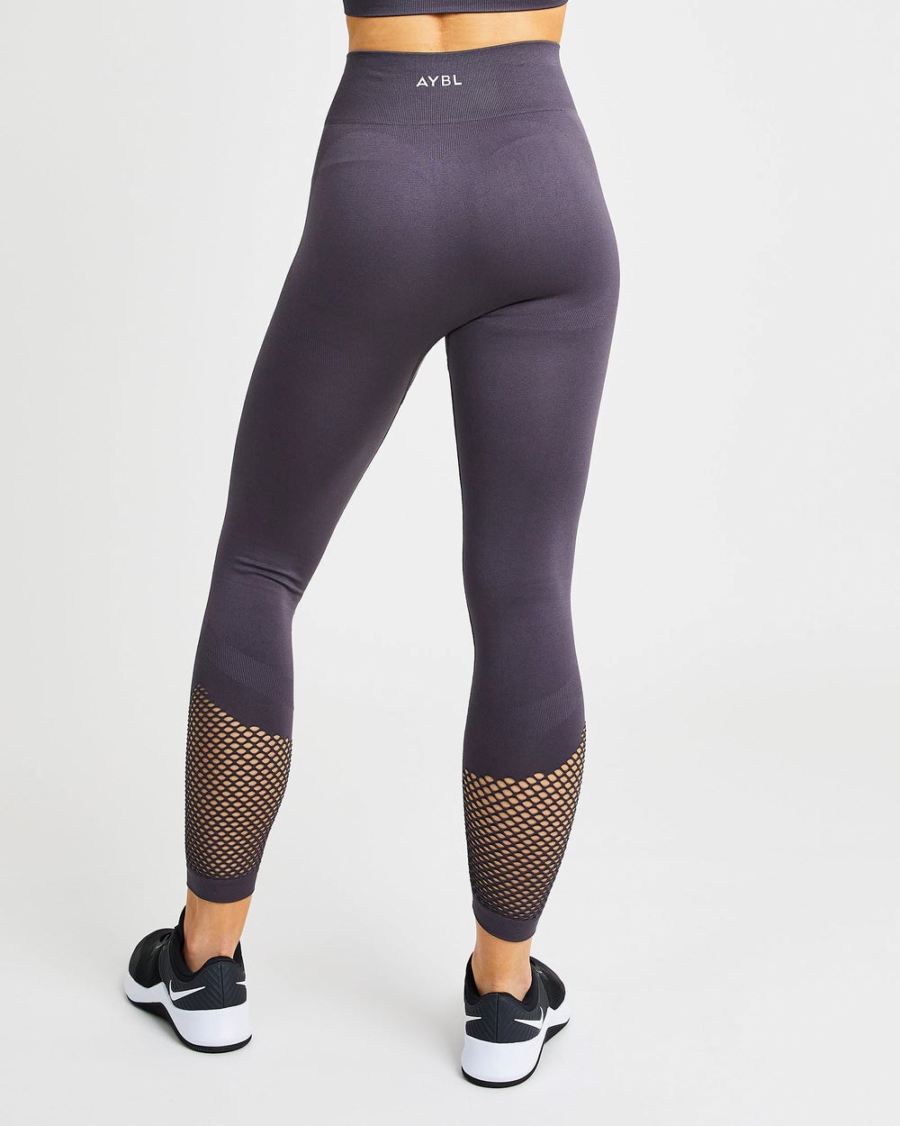 AYBL Reform Seamless Leggings Charcoal | 253-JHTGKF