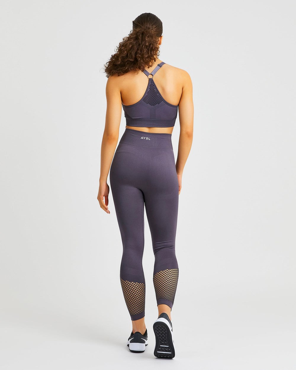 AYBL Reform Seamless Leggings Charcoal | 253-JHTGKF