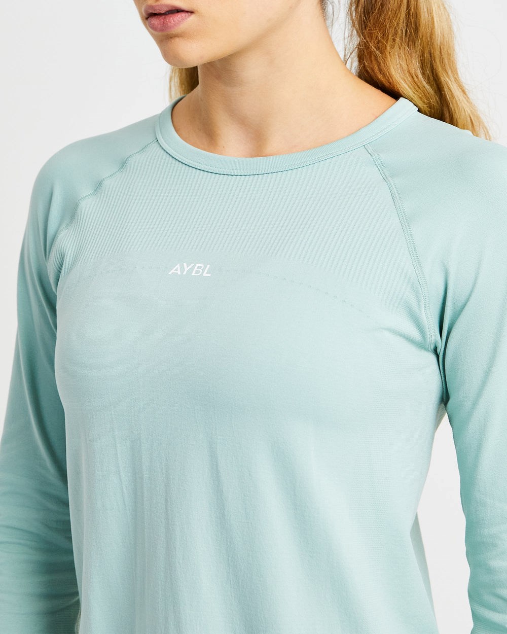 AYBL Reform Seamless Long Sleeve T Shirt Grün | 457-EXRYWG