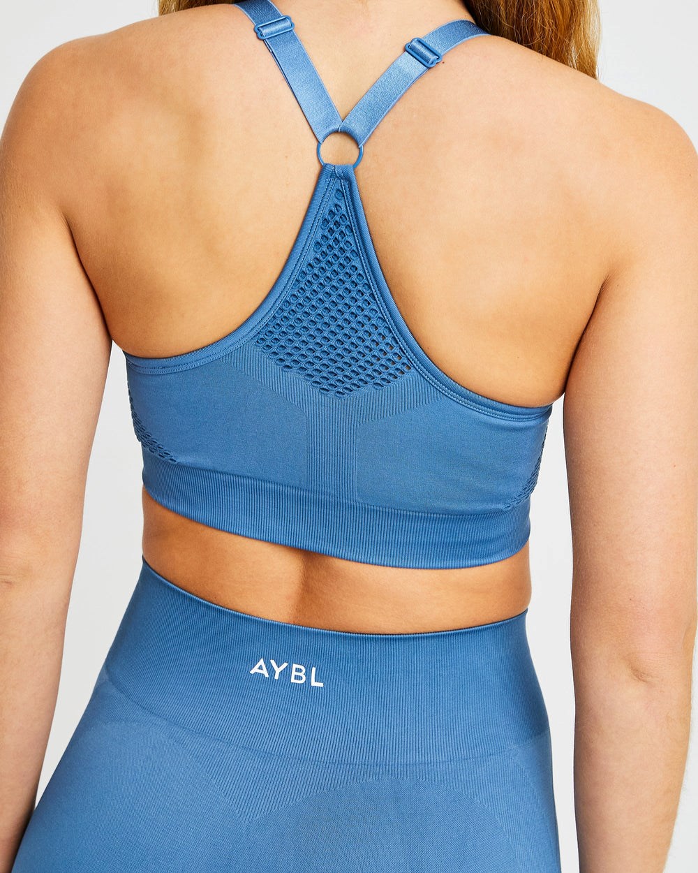 AYBL Reform Seamless Sports Bra Blau | 301-KTREAJ