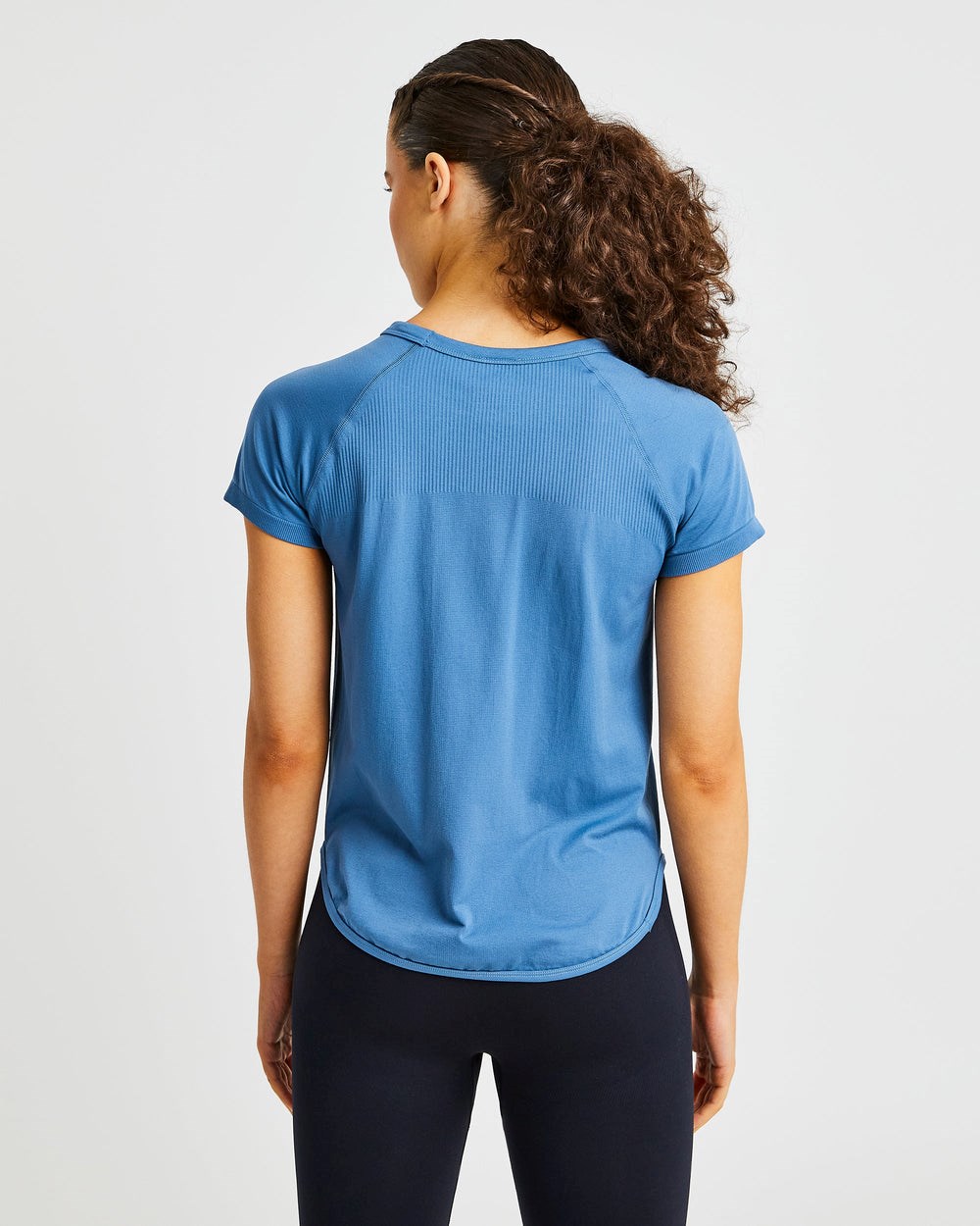 AYBL Reform Seamless T Shirt Blau | 763-UYRCHJ