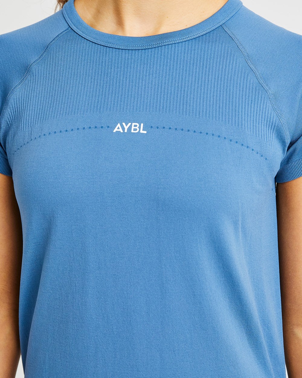 AYBL Reform Seamless T Shirt Blau | 763-UYRCHJ