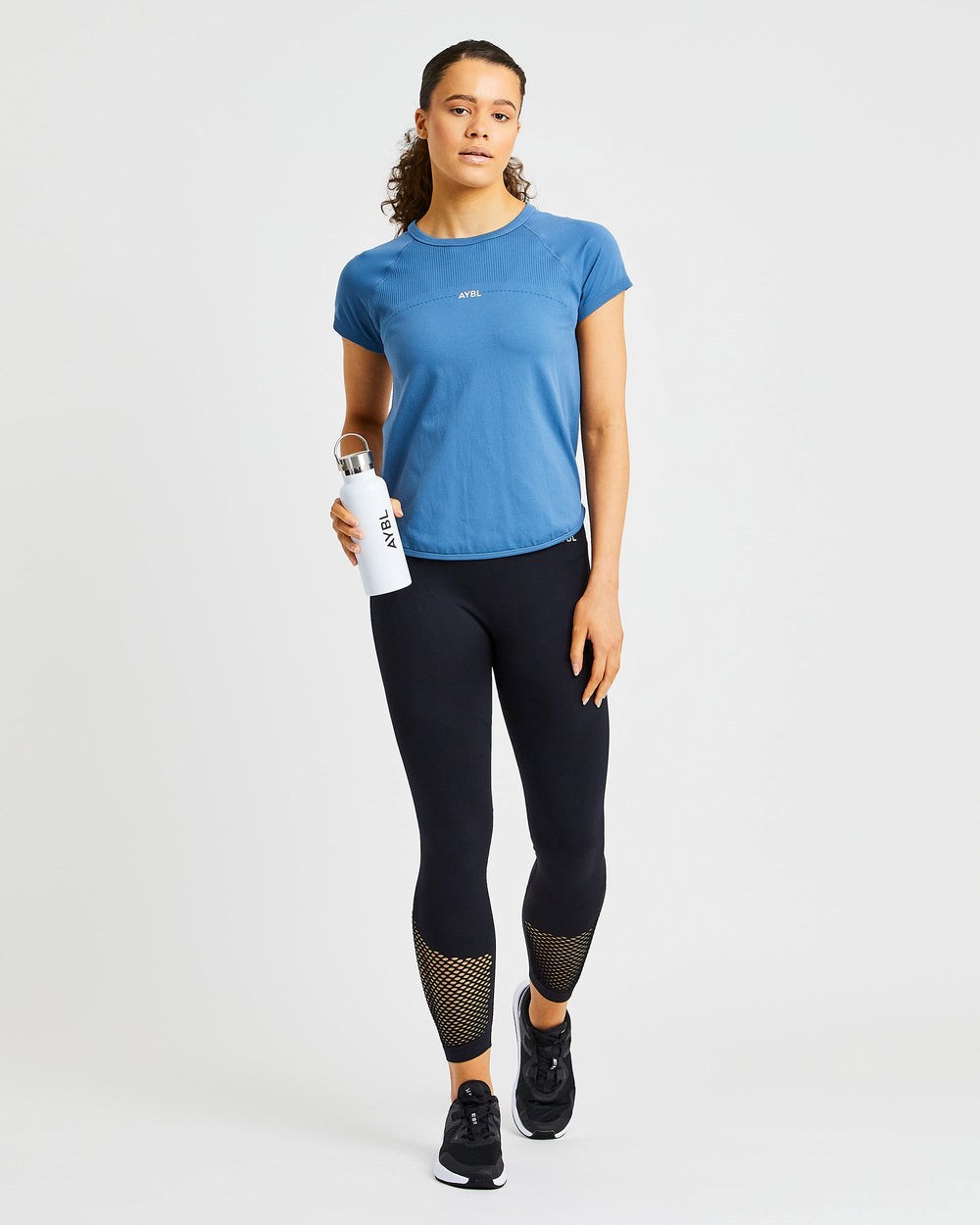 AYBL Reform Seamless T Shirt Blau | 763-UYRCHJ