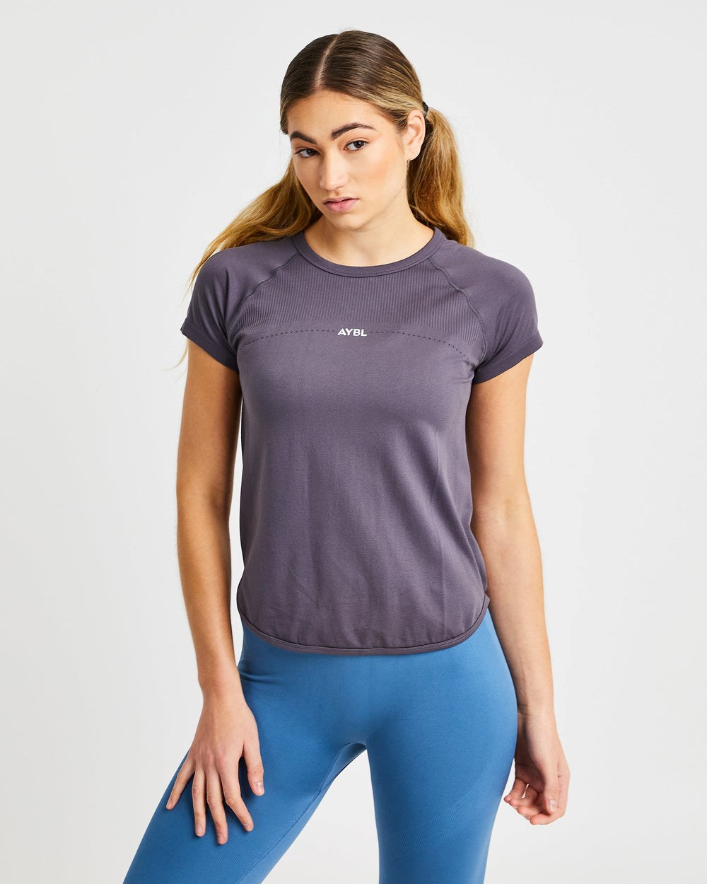 AYBL Reform Seamless T Shirt Charcoal | 605-LBRUSJ