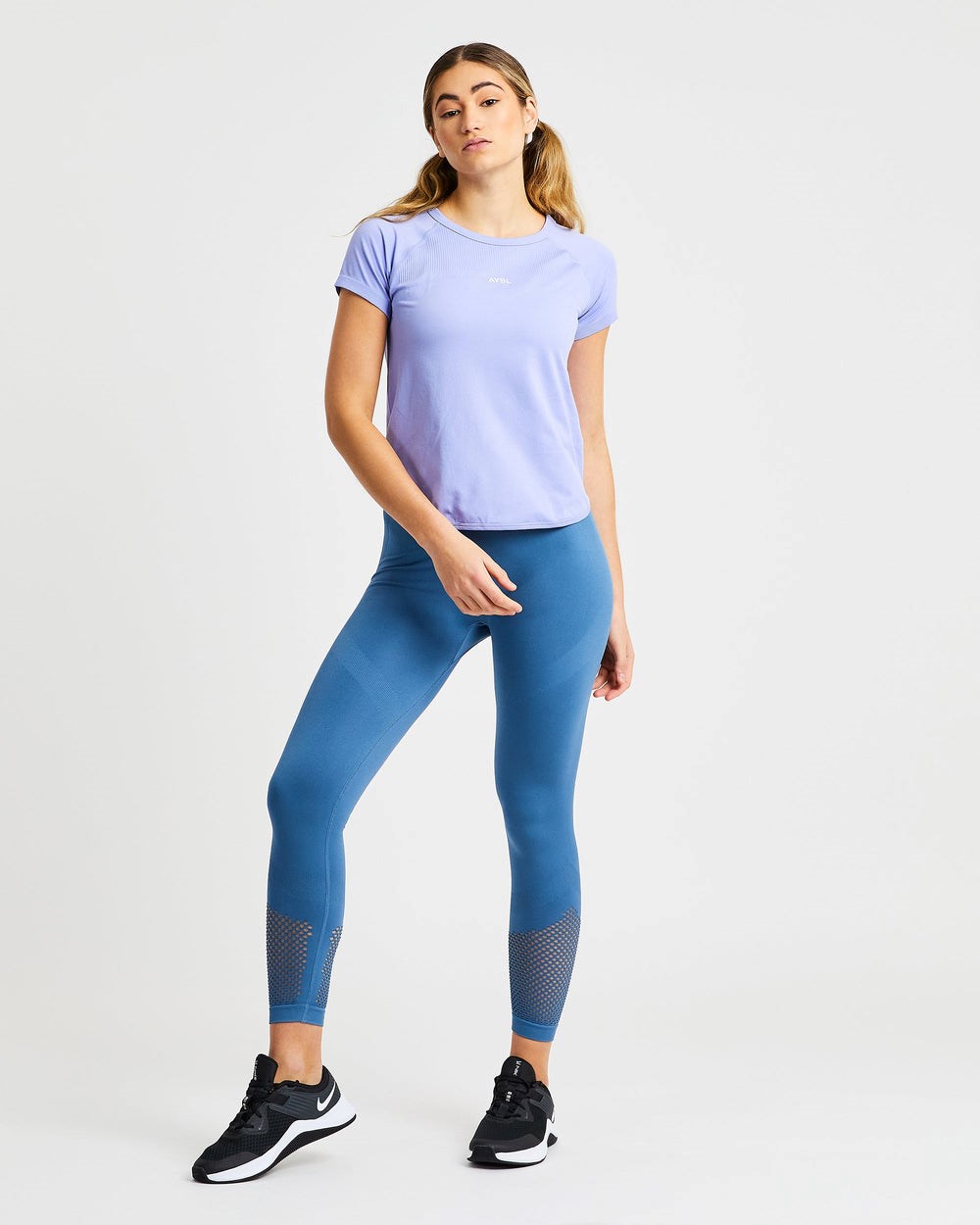 AYBL Reform Seamless T Shirt Lila | 806-HICDFP